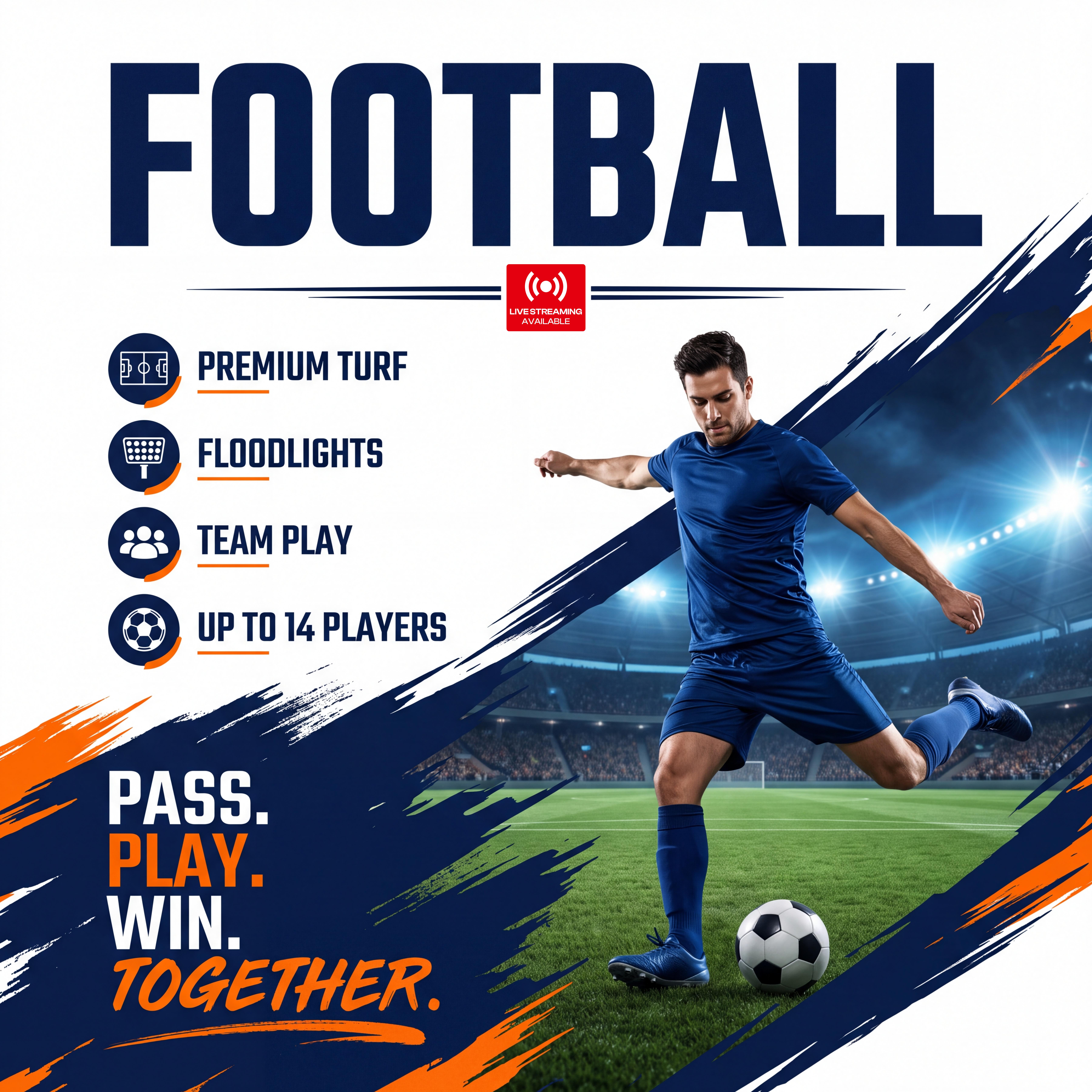 FLIK Football poster